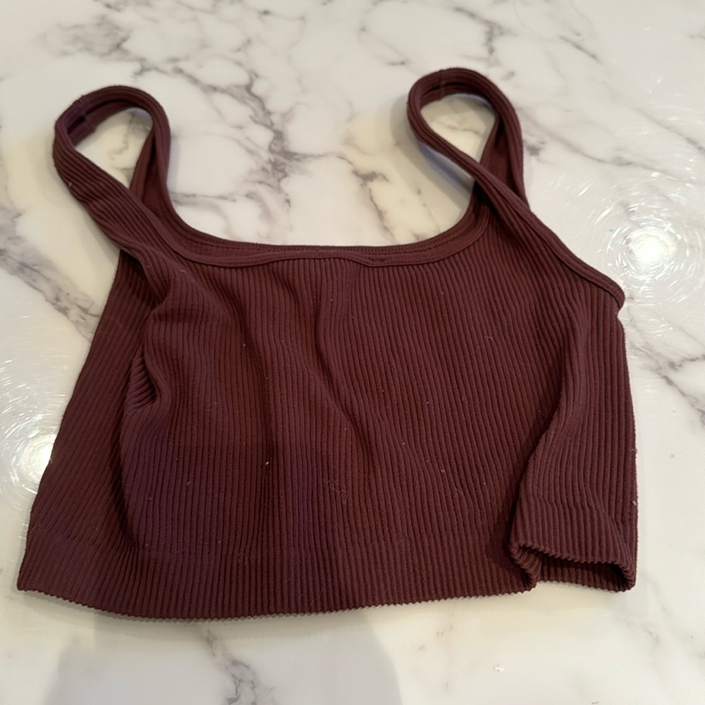 Zara brown tank top